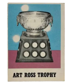 262 Art Ross Trophy 1970 71 O Pee Chee from Front Vg