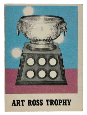 262 Art Ross Trophy 1970 71 O Pee Chee from Front Vg