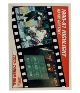 413 Wayne Gretzky 1991 92 Score from American Front