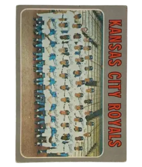 422 Kansas City Royals 1970 O Pee from Chee Front