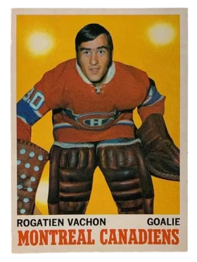 49 Rogatien Vachon 1970 71 O Pee Chee from Front Nm