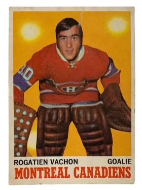 49 Rogatien Vachon 1970 71 O Pee Chee from Front Pr