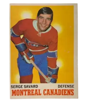 51 Serge Savard 1970 71 O Pee Chee from Front Ex