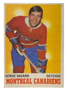 51 Serge Savard 1970 71 O Pee Chee from Front Pr