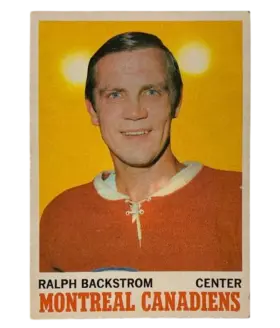 54 Ralph Backstrom 1970 71 O Pee Chee from Front Ex