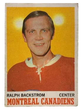 54 Ralph Backstrom 1970 71 O Pee Chee from Front Pr