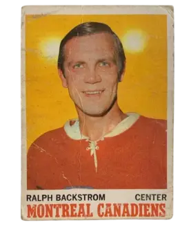 54 Ralph Backstrom 1970 71 O Pee Chee from Front Pr1