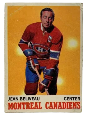 55 Jean Beliveau 1970 71 O Pee Chee from Front Pr1