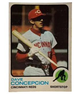 554 Dave Concepcion 1973 O Pee from Chee Front