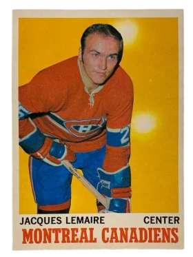 57 Jacques Lemaire 1970 71 O Pee Chee from Front Ex