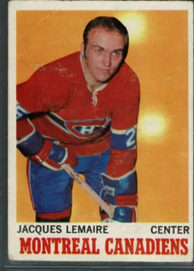 57 Jacques Lemaire 1970 71 O Pee Chee Front from Pr 1