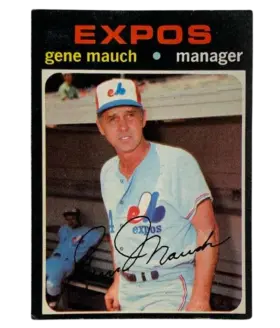 59 Gene Mauch 1971 O Pee from Chee Front