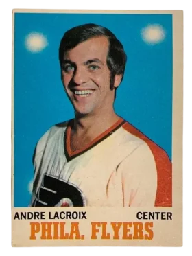 84 Andre Lacroix 1970 71 O Pee Chee from Front Ex