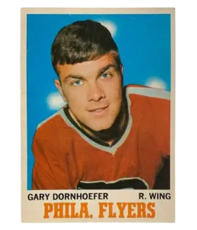 85 Gary Dornhoefer 1970 71 O Pee Chee from Front Ex