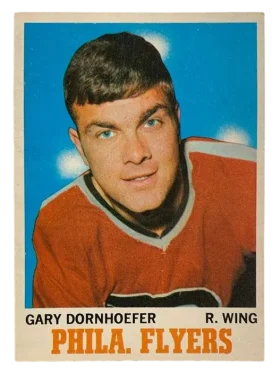 85 Gary Dornhoefer 1970 71 O Pee Chee from Front Ex