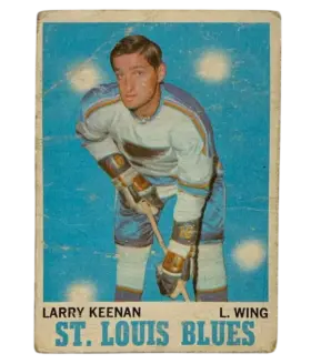 104 Larry Keenan 1970 71 O Pee Chee from Front Pr