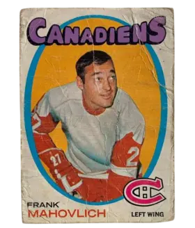 105 Frank Mahovlich 1971 72 O Pee Chee from Front Pr