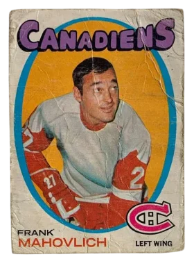 105 Frank Mahovlich 1971 72 O Pee Chee from Front Pr