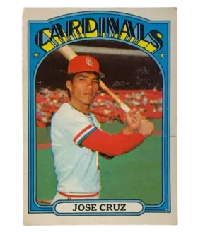 107 Jose Cruz 1972 O Pee from Chee Front