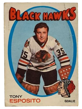110 Tony Esposito 1971 72 O Pee Chee from Front 1