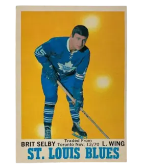 111b Brit Selby 1970 71 O Pee Chee from Front Ex