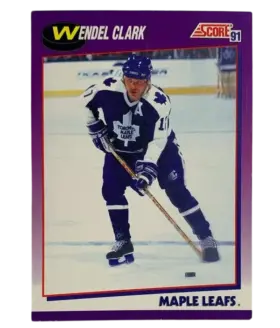 116 Wendel Clark 1991 92 Score from American Front