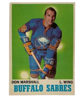 129 Don Marshall 1970 71 O Pee Chee from Front Ex