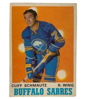 142 Cliff Schmautz 1970 71 O Pee Chee from Front Pr1