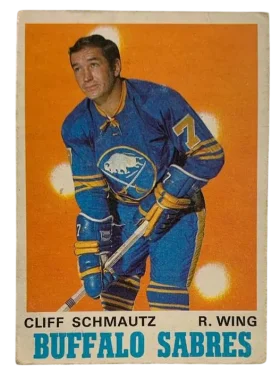 142 Cliff Schmautz 1970 71 O Pee Chee from Front Pr1