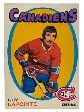 145 Guy Lapointe 1971 72 O Pee from Chee Front