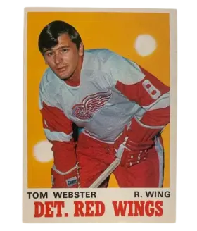 155 Tom Webster 1970 71 O Pee Chee from Front Ex