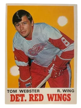 155 Tom Webster 1970 71 O Pee Chee from Front Ex