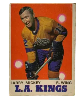 162 Larry Mickey 1970 71 O Pee Chee from Front Pr