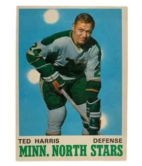 166 Ted Harris 1970 71 O Pee Chee from Front Ex