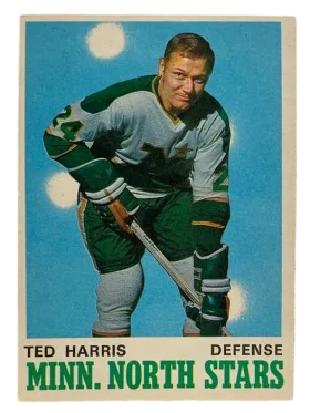 166 Ted Harris 1970 71 O Pee Chee from Front Ex