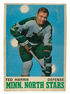 166 Ted Harris 1970 71 O Pee Chee from Front Pr