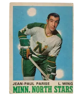 168 Jean Paul Parise 1970 71 O Pee Chee from Front Pr