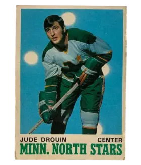 171 Jude Drouin 1970 71 O Pee Chee from Front Pr