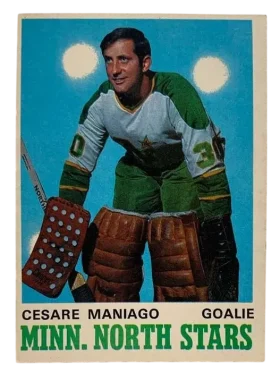 173 Cesare Maniago 1970 71 O Pee Chee from Front Nm