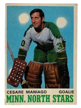173 Cesare Maniago 1970 71 O Pee Chee from Front Pr