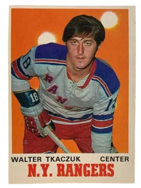 180 Walter Tkaczuk 1970 71 O Pee Chee from Front Nm