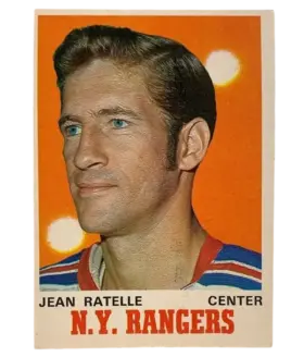181 Jean Ratelle 1970 71 O Pee Chee from Front Nm