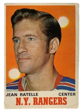 181 Jean Ratelle 1970 71 O Pee Chee from Front Pr