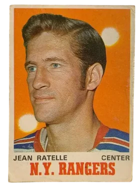181 Jean Ratelle 1970 71 O Pee Chee from Front Pr1