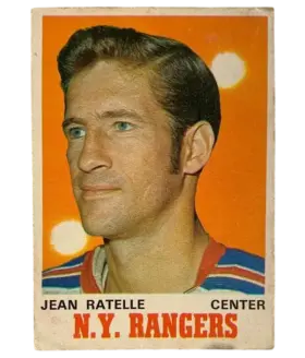 181 Jean Ratelle 1970 71 O Pee Chee from Front Pr2