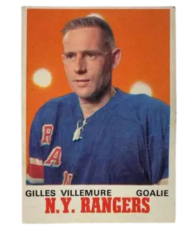 183 Gilles Villemure 1970 71 O Pee Chee from Front Pr
