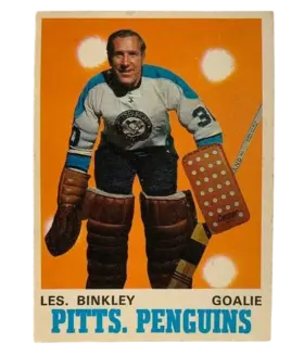 200 Les Binkley 1970 71 O Pee Chee from Front Ex