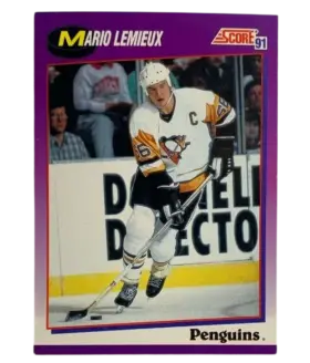 200 Mario Lemieux 1991 92 Score from American Front