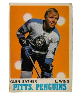 205 Glen Sather 1970 71 O Pee Chee from Front Pr1