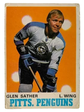 205 Glen Sather 1970 71 O Pee Chee from Front Pr1